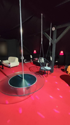 grafika prezentuje drążek do pole dance