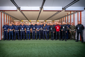 Zdjęcie grupowe policjantów