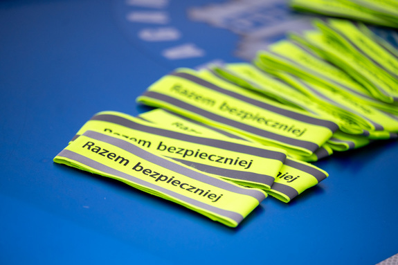 Zdjęcie opasek odblaskowych