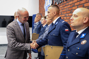 Zdjęcie z wręczenia nagrody