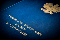 Zdjęcie skórzanej okładki na dokumenty