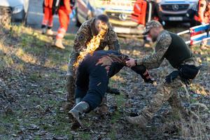 fotografia ze szkolenia zorganizowanego przez katowickich policjantów