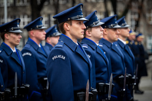 umundurowani policjanci