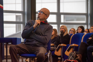 uczestnicy konferencji Policja dla dostępności - siła determinacji w drodze do sukcesu