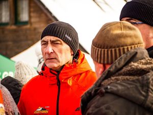 Na zdjęciu widoczni partnerzy akcji kręci mnie bezpieczeństwo w zimie