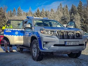 na zdjęciu widoczny policyjny radiowóz