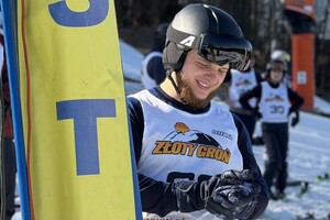 Zbliżenie na zawodnika