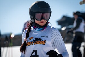 Zbliżenie na uczestniczkę zawodów