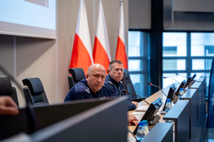 na zdjęciu zastępca Komendanta Wojewódzkiego Policji w Katowicach insp. Jacek Stelmach