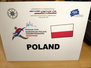 Plakat maratonu.