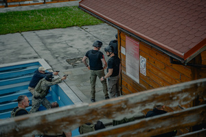zdjęcie policjantów podczas szkolenia