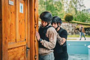 zdjęcie policjantów podczas szkolenia