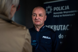 Naczelnik podczas przemowy