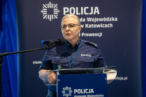 Naczelnik podczas przemowy