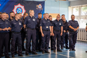Zdjęcie grupowe policjantów