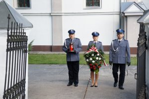 Komendant Główny Policji na uroczystościach z okazji XIII rocznicy śmierci sierż. Grzegorza Załogi