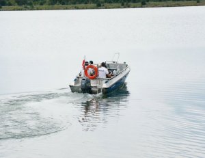 Służba wodna na zbiorniku wodnym Pogoria IV