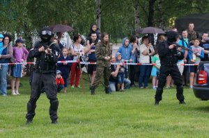 Policjanci na dniach bezpieczeństwa