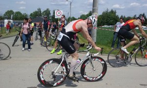 Triathlonista w mundurze