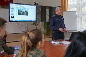 „Dzień przedsiębiorczości” w bielskiej komendzie