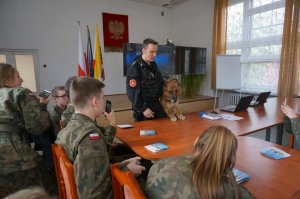 „Dzień przedsiębiorczości” w bielskiej komendzie