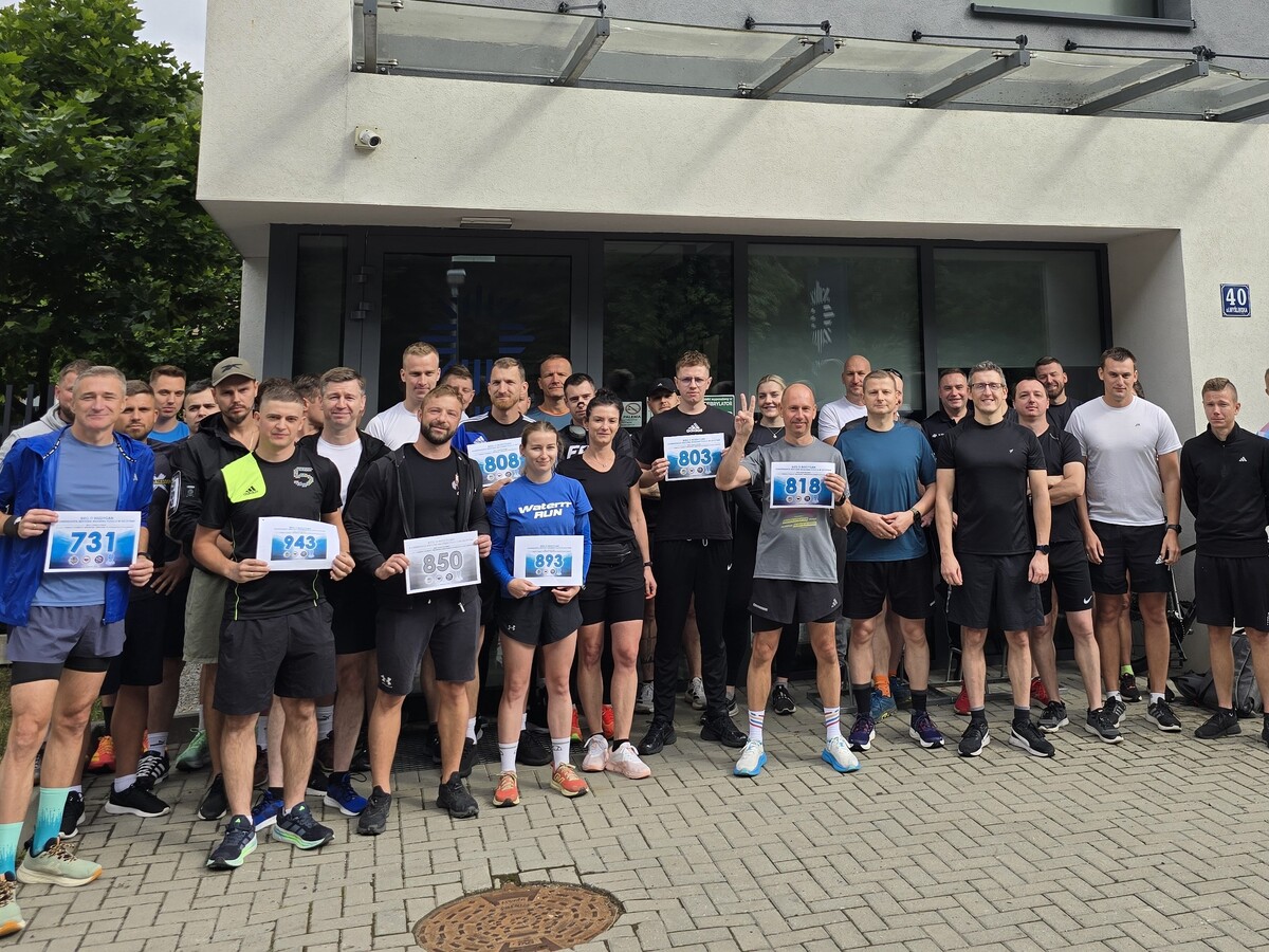 Policjanci z bielskiego garnizonu pobiegli dla tych, którzy zapłacili najwyższą cenę za służbę