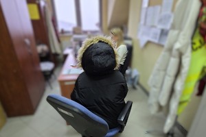 Na zdjęciu widzimy kobietę która kierowała w stanie nietrzeźwości