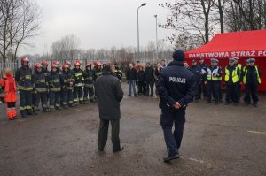 Komendanci omawiają ćwiczenia