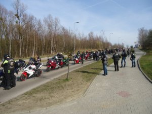 motocyklowe pożegnanie zimy