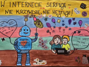 Zdjęcie przedstawiające pracę konkursową.