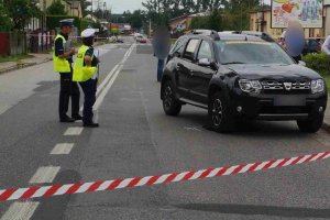 oględziny policyjne na miejscu zdarzenia