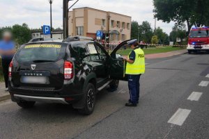 oględziny policyjne na miejscu zdarzenia