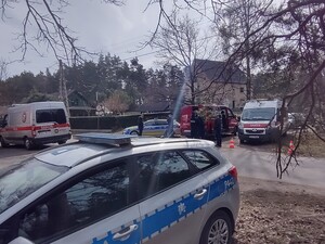 radiowóz wozy strażackie