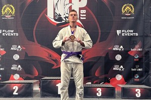 Na zdjęciu mł. asp. Banach