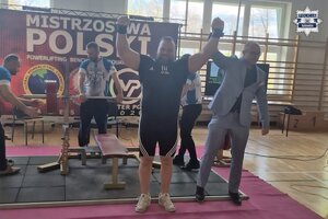 Policjant podczas zawodów