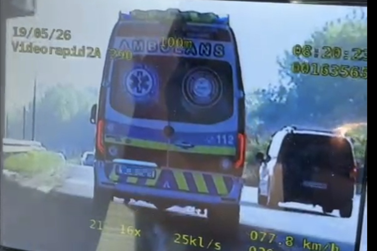 Nietrzeźwy kierowca transportu medycznego zatrzymany przez policjantów grupy SPEED