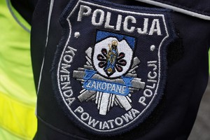 naszywka na mundur: Komenda Powiatowa Policji w Zakopanym