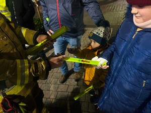 na zdjęciu widać odblaski