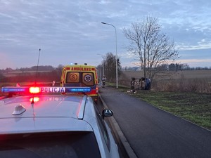 na zdjeciu widać służby