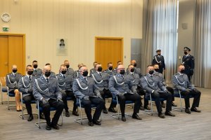 policjanci wyróżnieni do odznaczenia odznaką im. podkomisarza Policji Andrzeja Struja