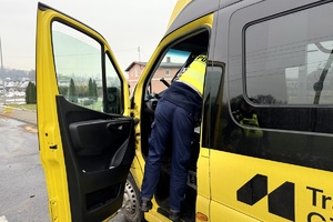 zdjęcie przedstawia miejsce wypadku drogowego