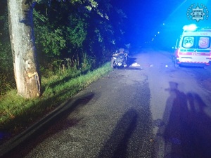 Zdjęcie z miejsca wypadku