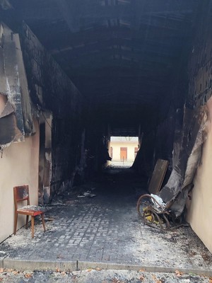 Zdjęcie przedstawia miejsce zdarzenia.