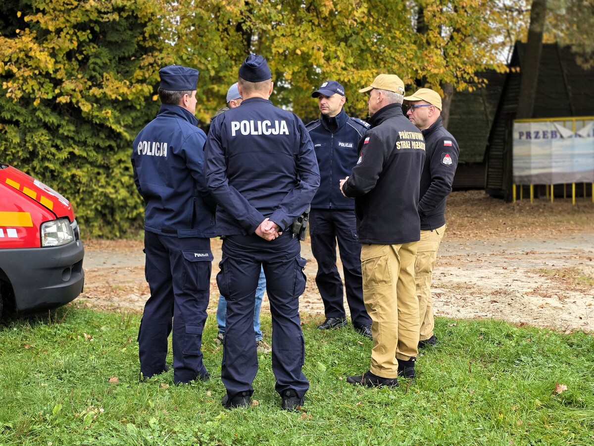 Ćwiczenia służb ratowniczych w Suszcu