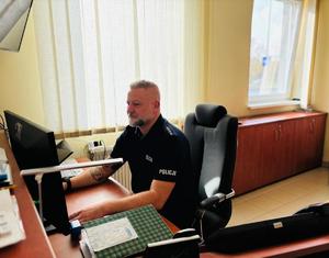 na zdjęciu dyżurny