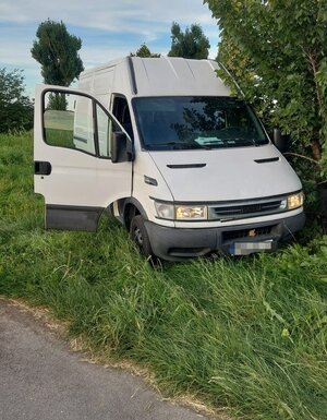 na zdjęciu skradziony pojazd