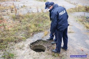 Policjanci kontrolowali również kanały ciepłownicze