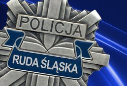grafika - policyjna gwiazda z napisem Ruda Śląska