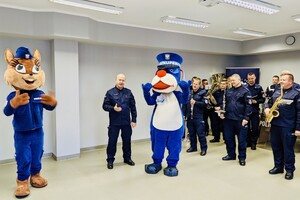 Powitanie Sierżant Rudej i Sznupka