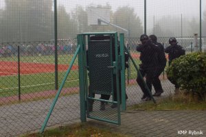 Ćwiczenia policji, straży pożarnej oraz pogotowia ratunkowego